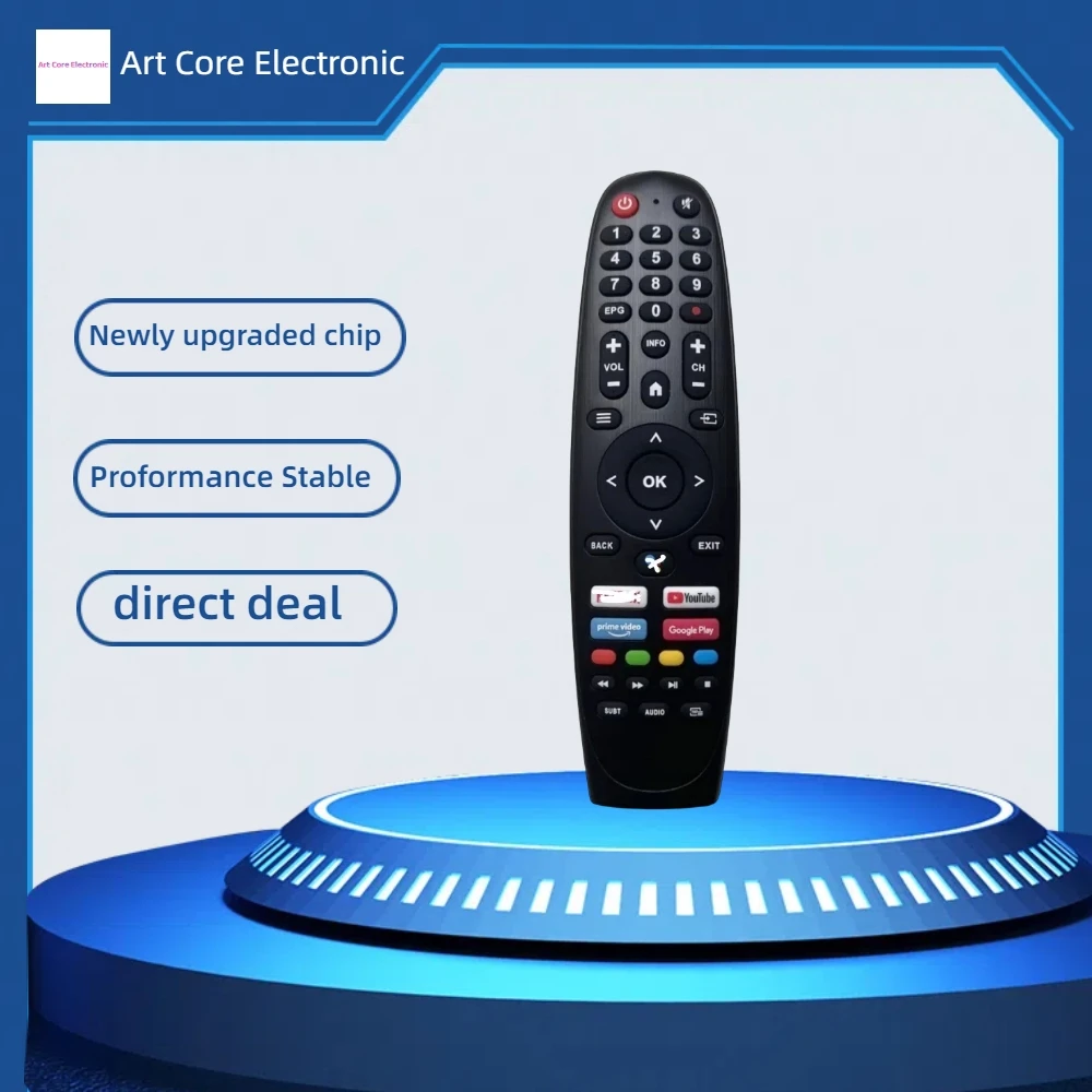 New remote control fit for Smart Tech Smart LED TV 43FA10V3 24HA10T3 32HA10V3 24HA20T3 43UA10V3 32HA10T3 55UA10V3