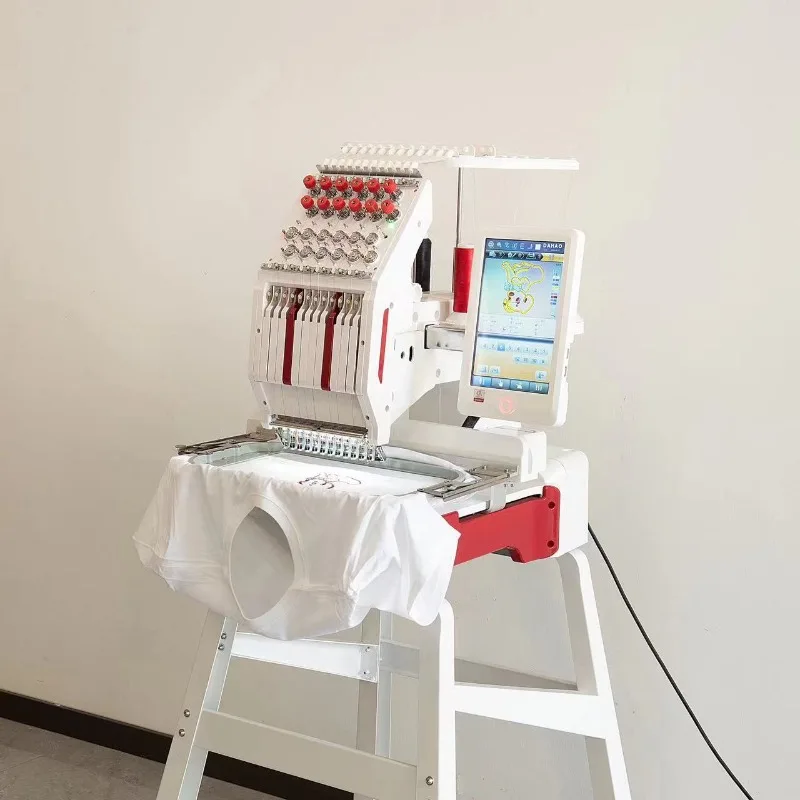 Embroidery Machine for 1201 Fabric Embroidery Computerized Sewing and Monogramming Machine with Graffiti Function Mini
