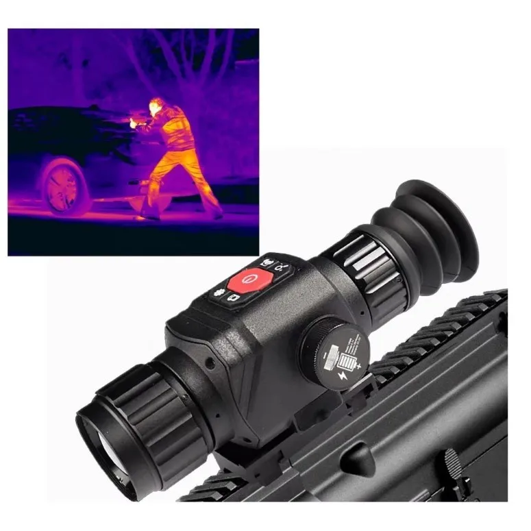 Laser band ranging hunting patrol range sights trajectory calculation thermal sight cursor