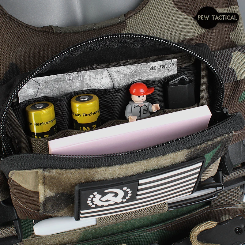 Pew Tactical Panel MOLLE admin estilo Ferro táctico para Airsoft - imagen 5