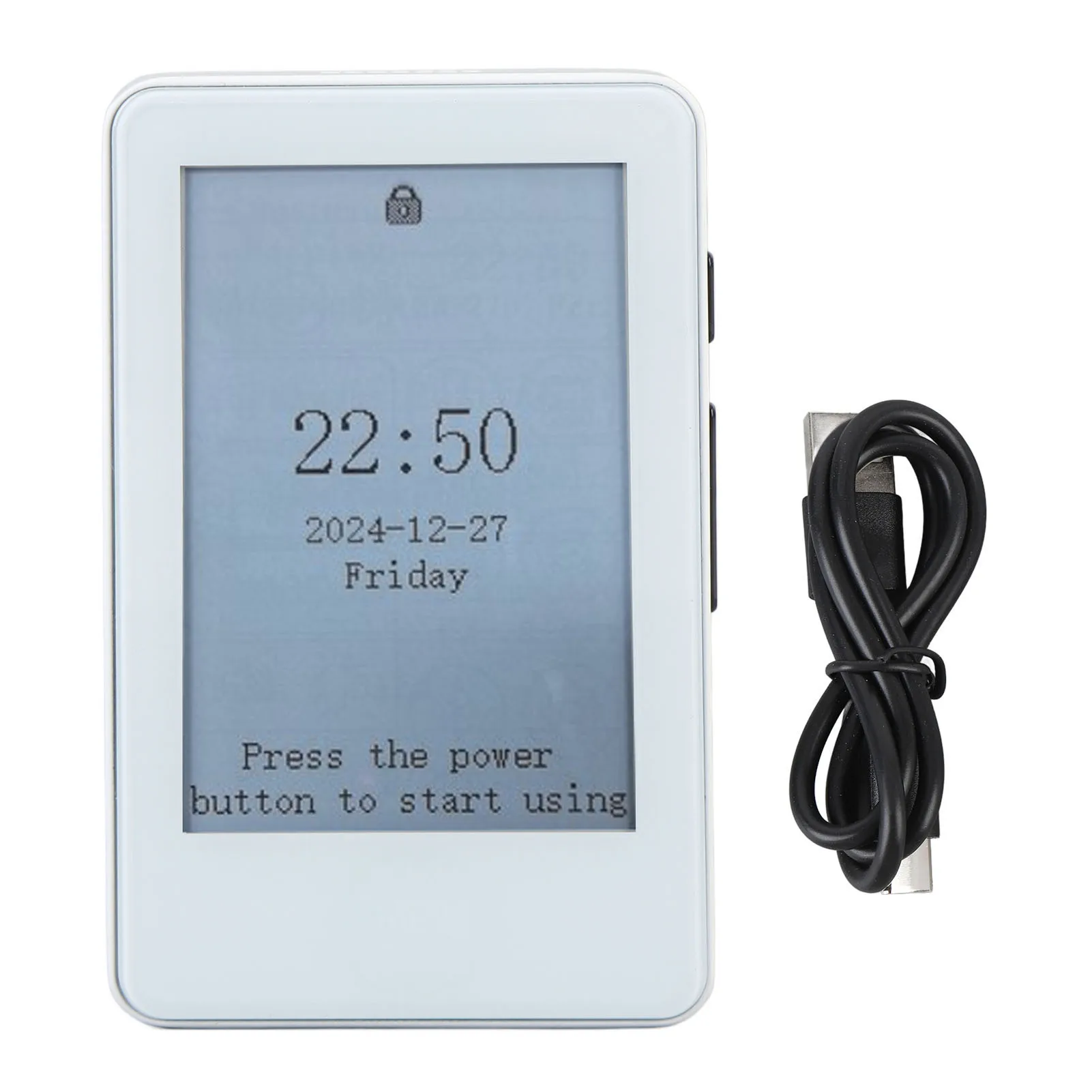 قارئ كتب بشاشة حبر 2.7 بوصة يدعم قارئ الكتب الكهربائية بإضاءة خلفية، مشغل MP3 بلوتوث محمول مدمج لرحلة طويلة