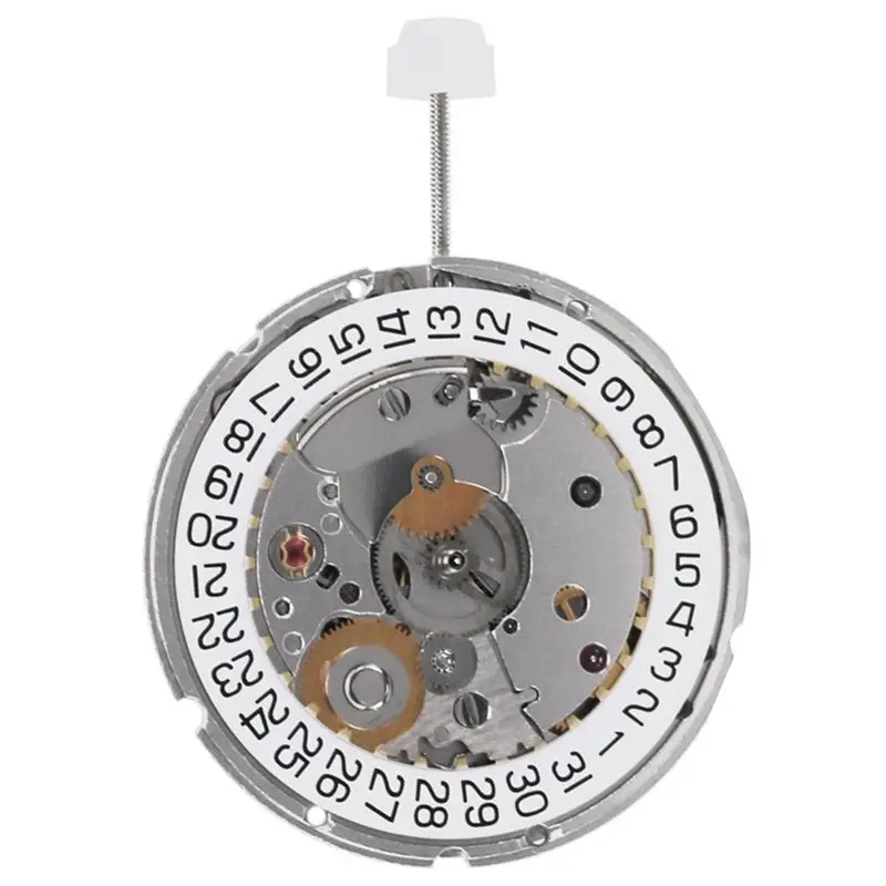 A003 Watch Movement for ST2130 Automatic Movement Replacement for ETA 2824 Classic Silver