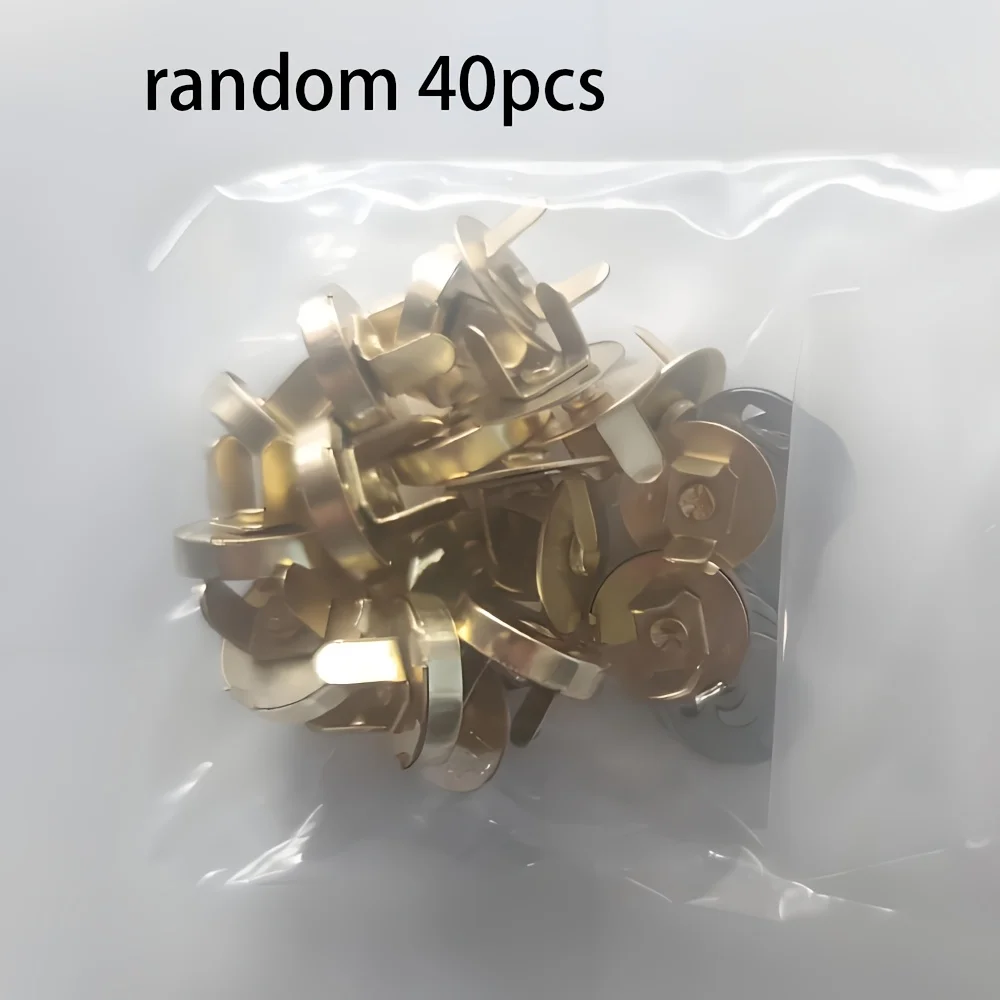 40er-Pack Magnetische Druckknöpfe, Verschiedene Farben, Näh-Druckknöpfe für Handarbeiten, Geldbörsen, Taschen, Kleidung, Leder, Supermagnetisch
