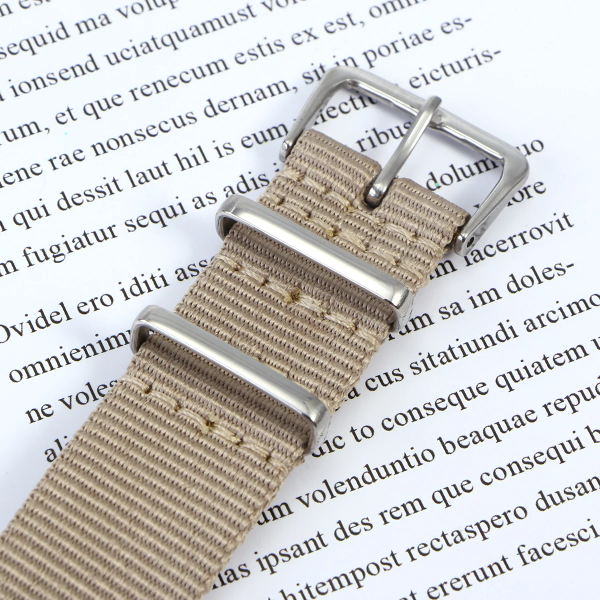 

18mm Nylon Watch Strap Woven Soft Comfortable Breathable Skin Friendly Easy Install Replacement for Watch Bands