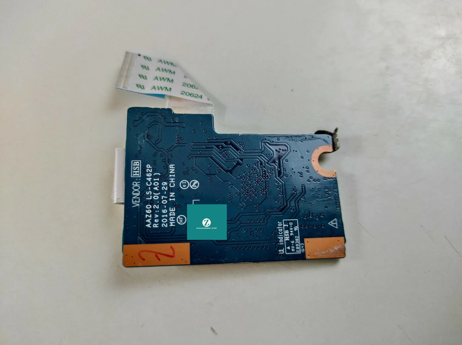 FOR Dell Latitude E7270 Junction Board LS-C462P 0CPHNK CPHNK