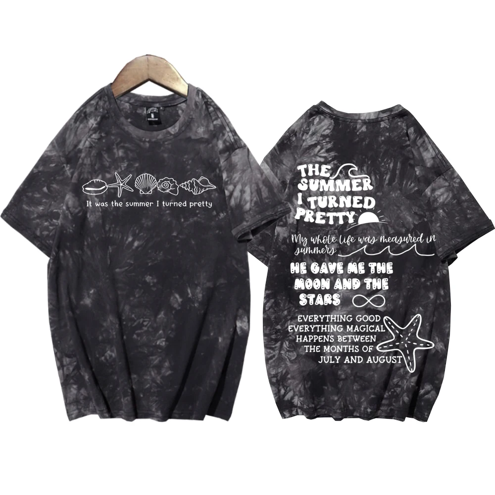 Футболка с коротким рукавом и принтом Джеремии Конрада, лето 2024