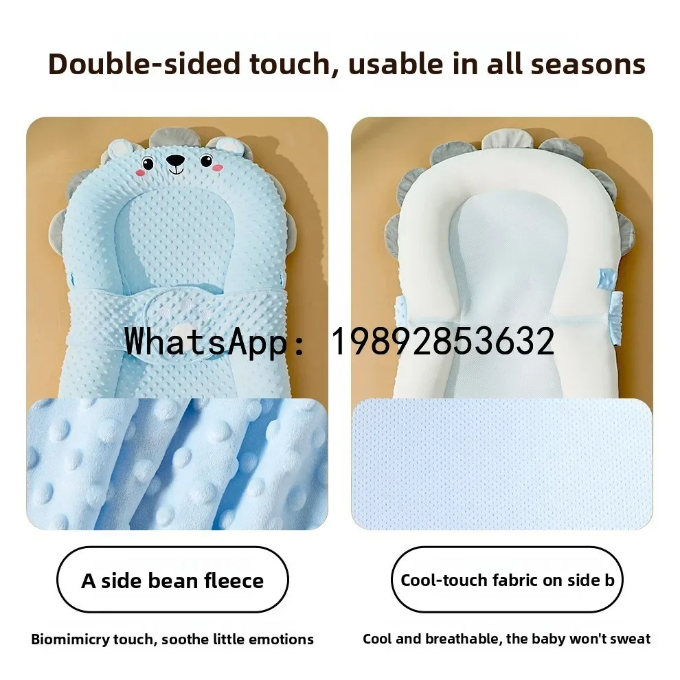 r15Infant Newborn Baby Anti-Startle Soothing Bed Slope Sleeping Mat