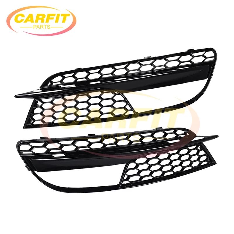 

8T0807681H 8T0807682H Car Front Bumper Fog Lights Grille Cover For Audi A5 2012 2013 2014 2015 2016 Not For S-LINE Sportback