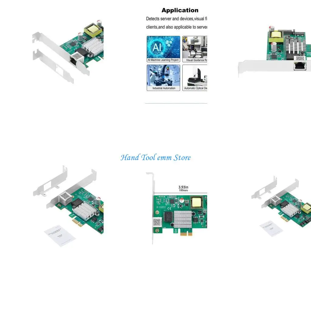 

Сетевая карта H37F 2,5 ГБ 2,5 ГБ POE Gigabit Ethernet PCI-E PCI-Express к RJ45 чип захвата кадров I225LM для адаптера ПК