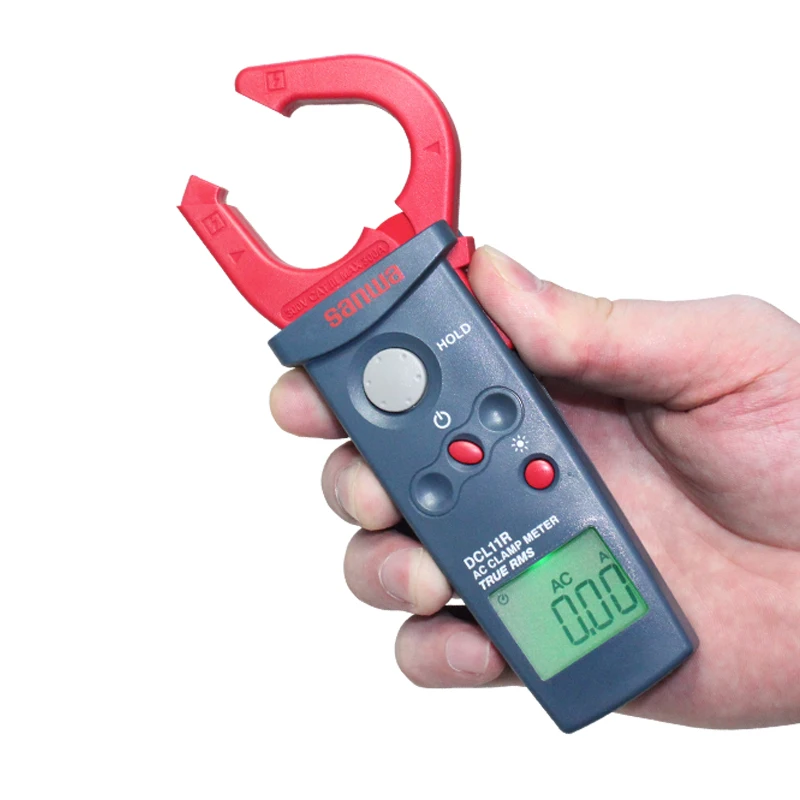 Japan Sanwa DCL11R RMS Mini Digital Clamp Meter; AC 300A / Jaw Diameter 22mm / Backlight