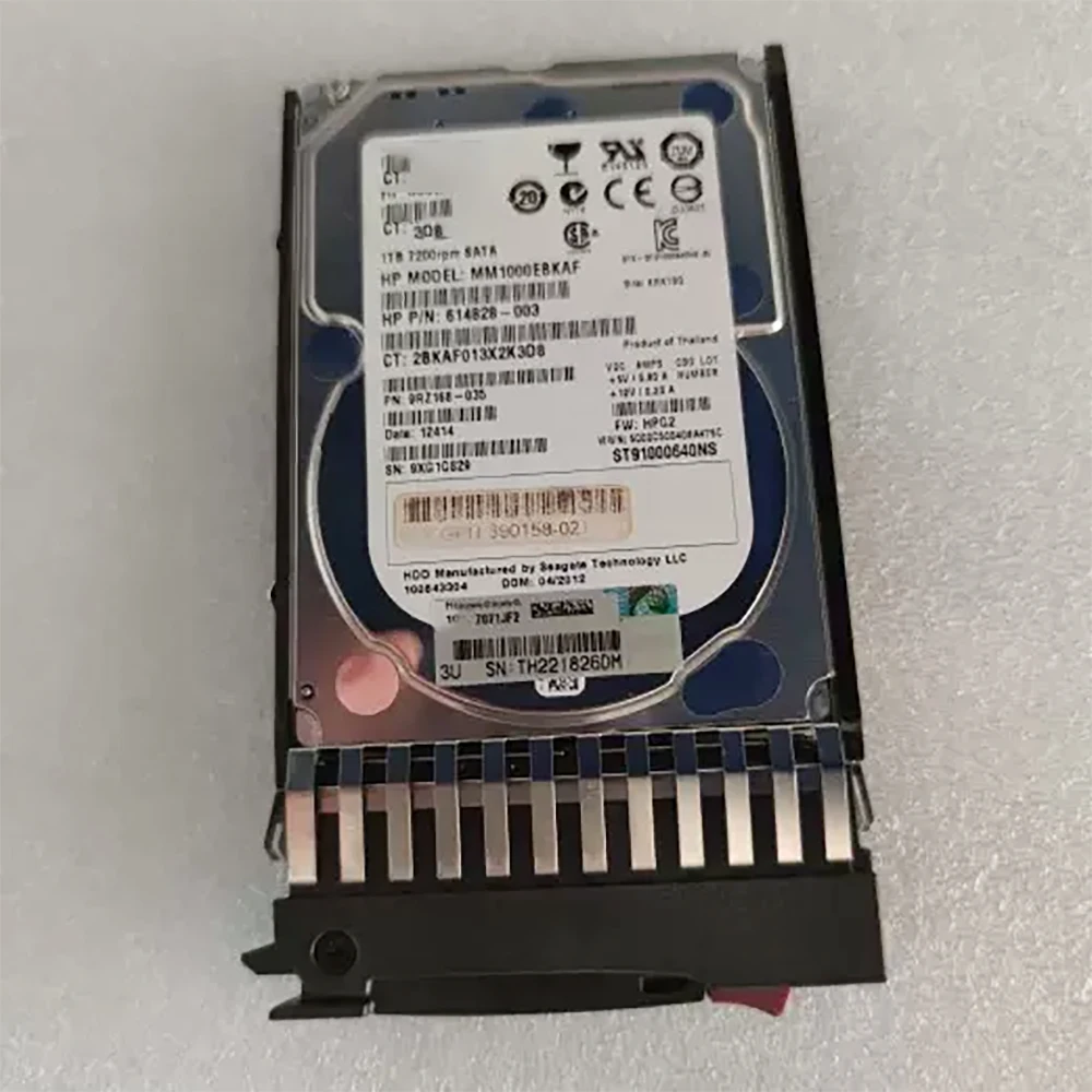 

For HP 626162-001 1T 7.2K SATA 2.5'' 625609-B21 Server Hard Disk HDD