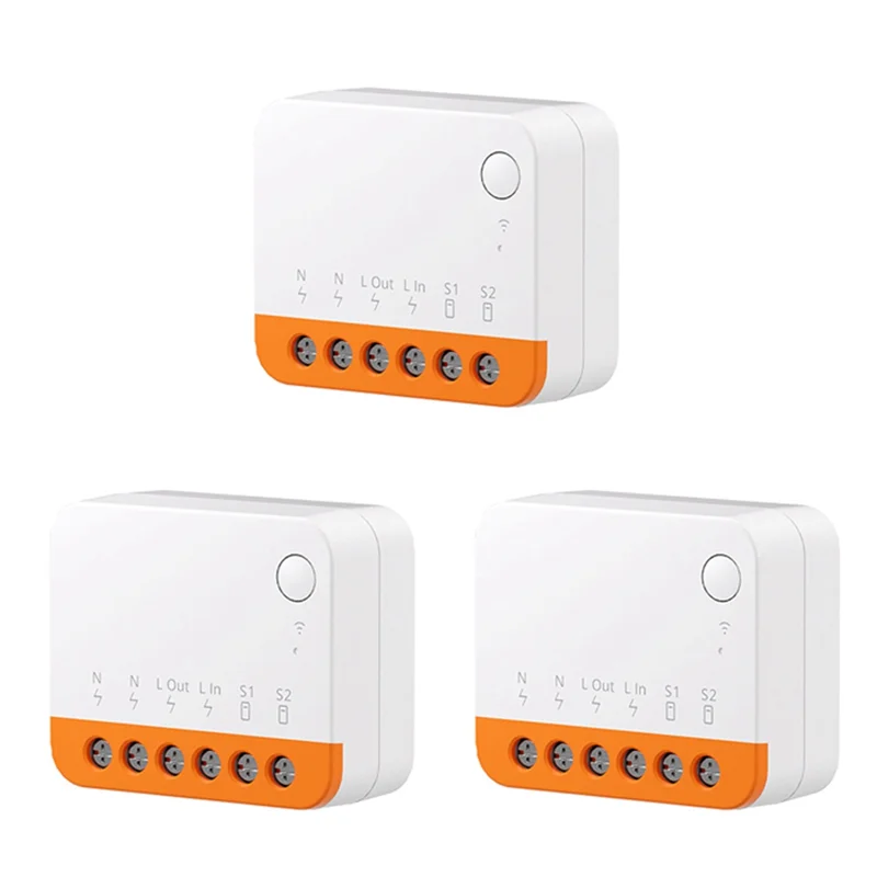 Y43A-3PCS Ewelink Wi-Fi Smart Switch Tweewegbediening Smart Home Module Voice Afstandsbediening Voor Alexa Google Assistent