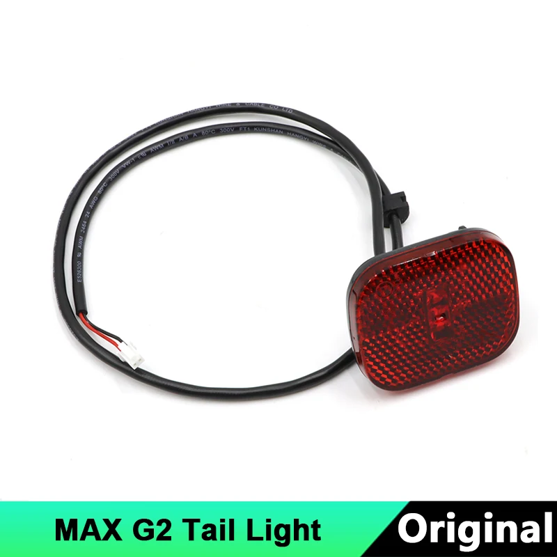 Original Warning Brake LED Lamp For Ninebot by Segway Max G2 G65 Electric Scooter Mudguard Tail Light KickScooter Accessories