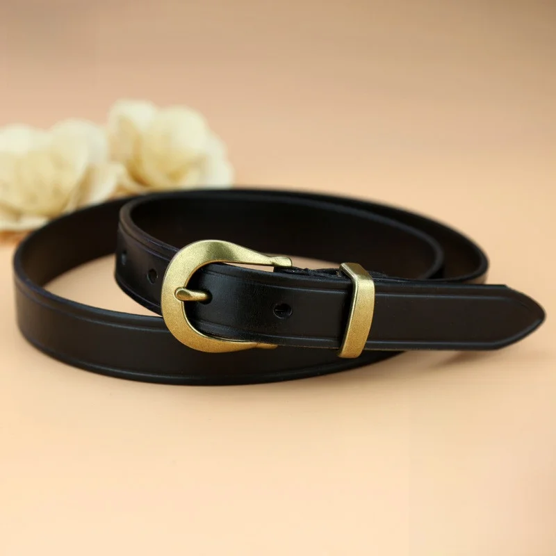 genuine-leather-belt-for-women-black-simple-versatile-brand-waist-belt-gold-buckle-decorative-for-skirts-and-jeans