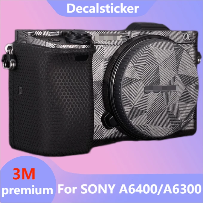 For SONY A6400/A6300 Decal Skin Vinyl Wrap Film Camera Body Protective Sticker Anti-Scratch Protector Coat