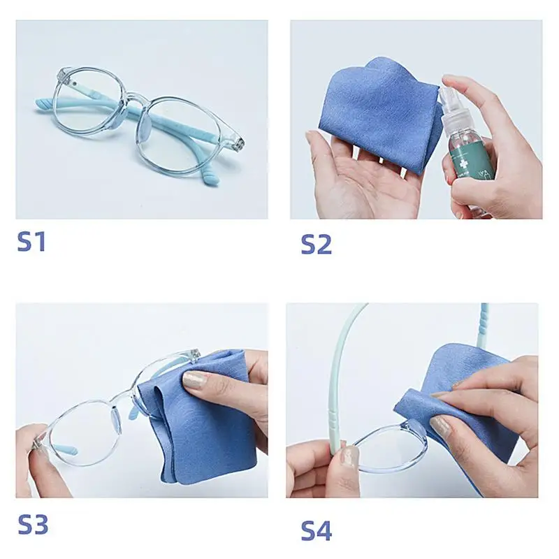 Espray antivaho para gafas, Limpiador de lentes de vidrio, 30ml, de larga duración, transparente, para lentes de cámara