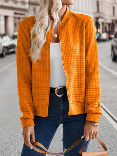 Chaqueta pequeña de estilo europeo y americano, nueva moda, otoño e invierno, 2024