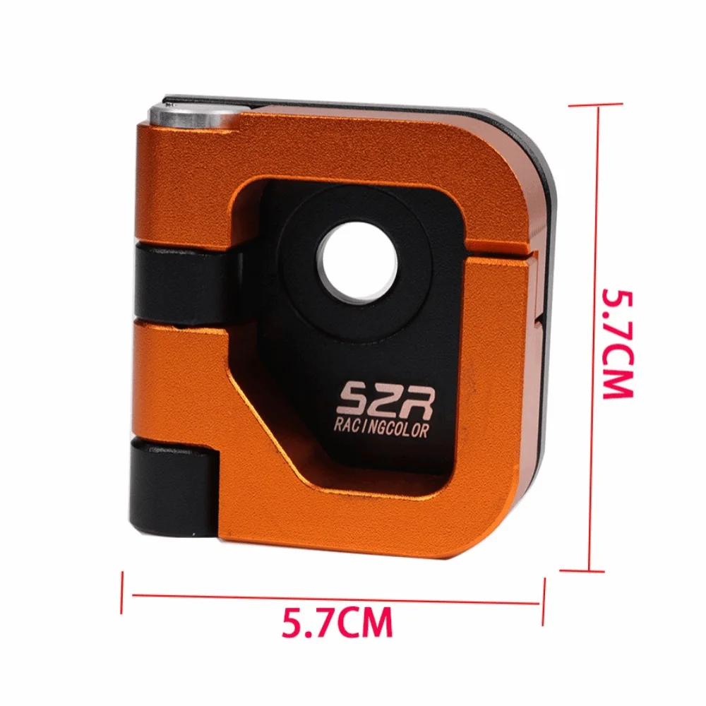 CNC الألومنيوم خوذة هوك طوي دائم دراجة نارية هوك الصلبة الأمتعة حقيبة شماعات لسوزوكي/Haojue/AFR125/UCR125 ﻿