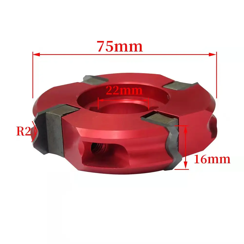 Hot Sell 1PC Fine Trimming Cutter Finishing Knife for Edge Banding Machine Woodworking Machinery Accessories 75*22*16*4Z-R2