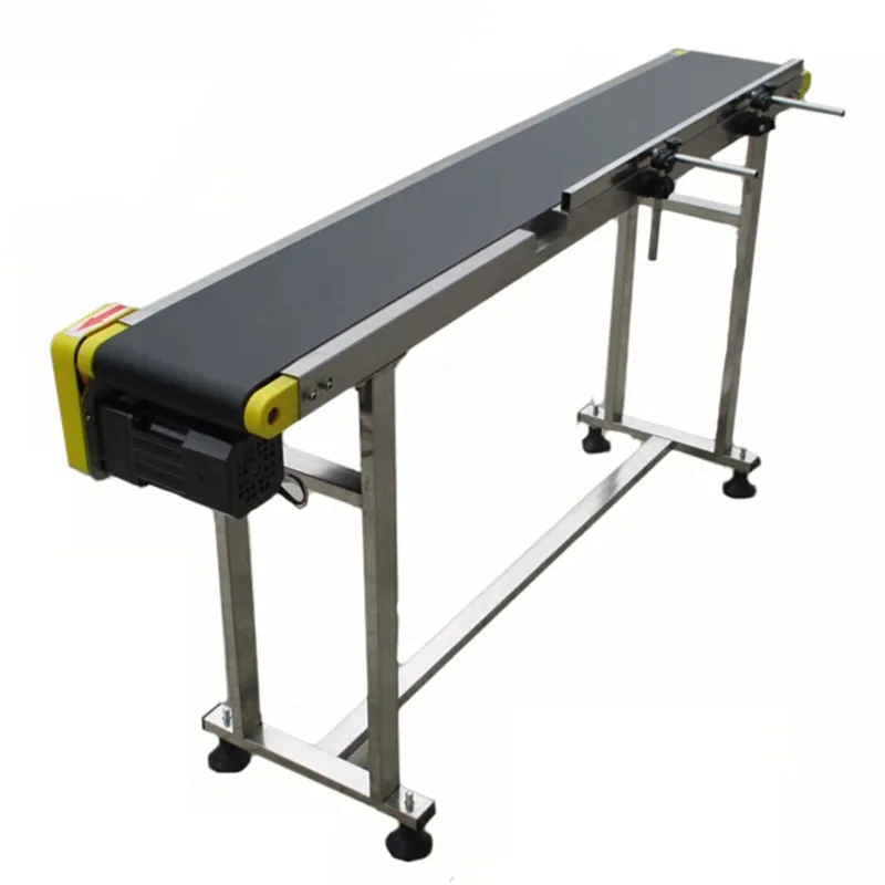 

Production Line Automatic Adjustable Speed Conveyor Coding Machine Assembly Line Fast Paging Machine Assembly Belt Conveyor