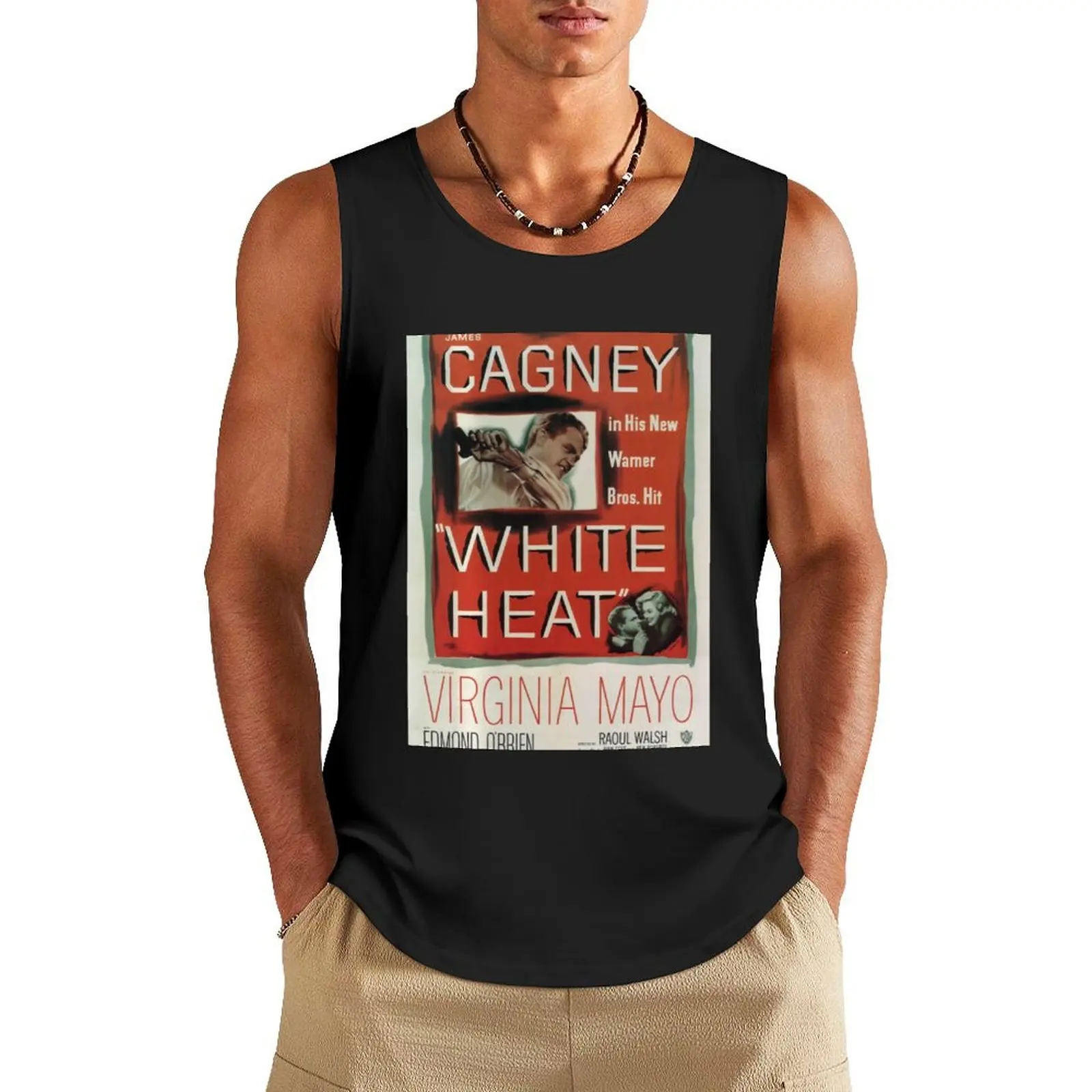 

James Cagney is White Heat (Poster 2) Tank Top Gym clothes gym men