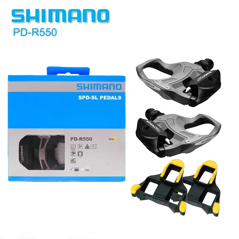 

PD R550 Self-Locking SPD Pedals Components Using for Bicycle Racing pd-r550 pedal Road Bike Parts