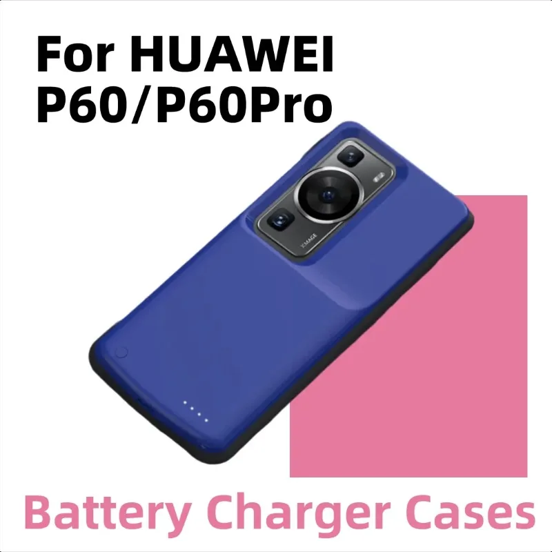 

Back Clip Power Bank Portable Battery for HUAWEI P60/P60Pro Phone Case Power Supply Protective Cover