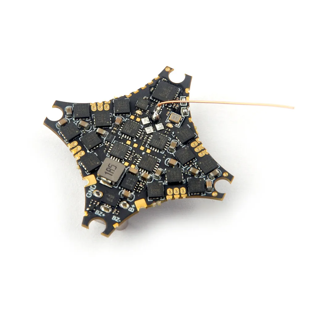

HappyModel SuperX HD ELRS 1-2S AIO Контроллер полета Встроенный 12A ESC UART ELRS V3 RX для ходьбы Mobula6 HDZero Moblite7