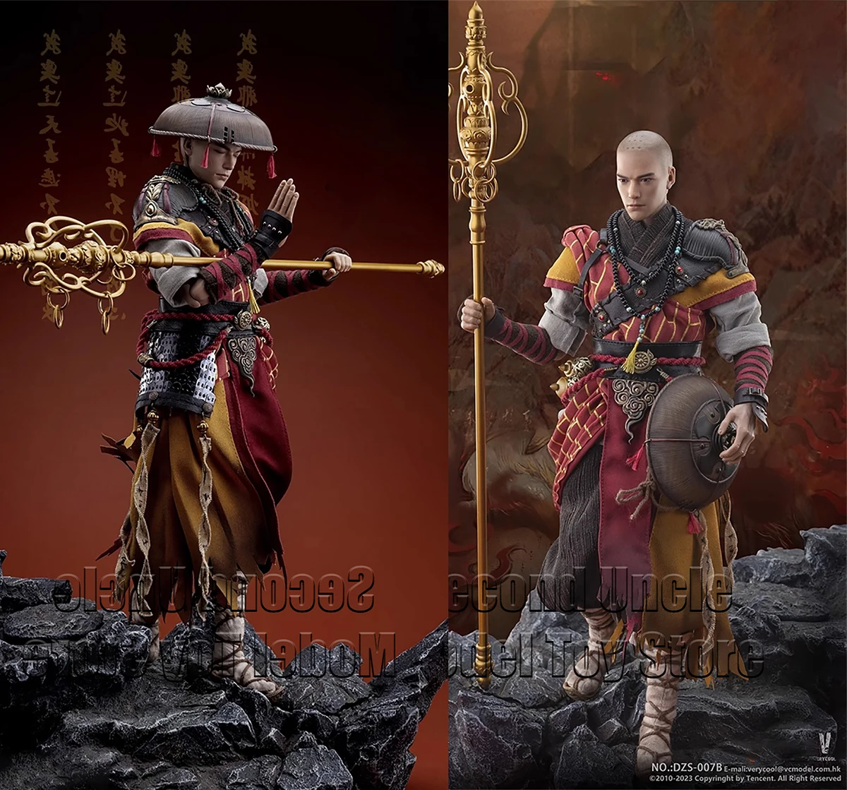 

VERYCOOL DZS-007 A/B 1/6 Scale Asura Holy Monk The Role Play Games 12" Men Soldier Collectible Figure Model Toy