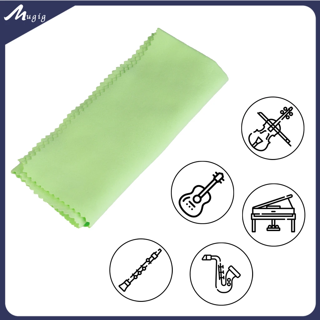 

Alice Cloth Musical Instrument Clean Cloth Microfiber Material For Violin Fiddle Guitar Bass Ukulele Piano Use Durable & Clean