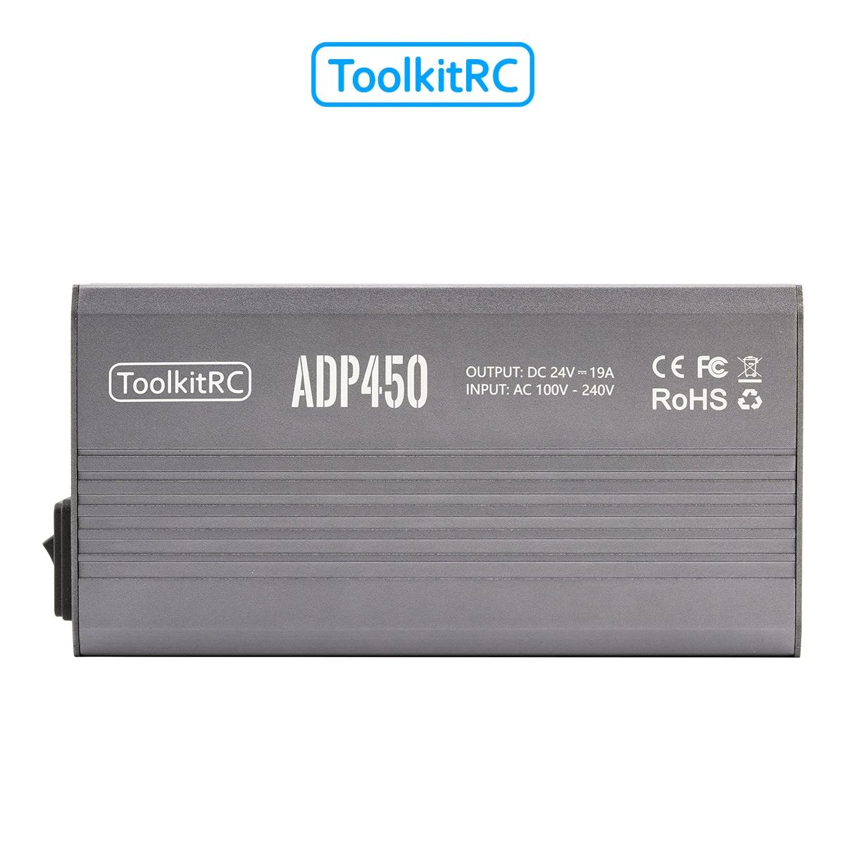 ToolkitRC ADP450 450W Power Supply Adapter XT60 output 24V19A AC input 100V-240V for ToolkitRC M8D M6D M8P M9 Battery Charger