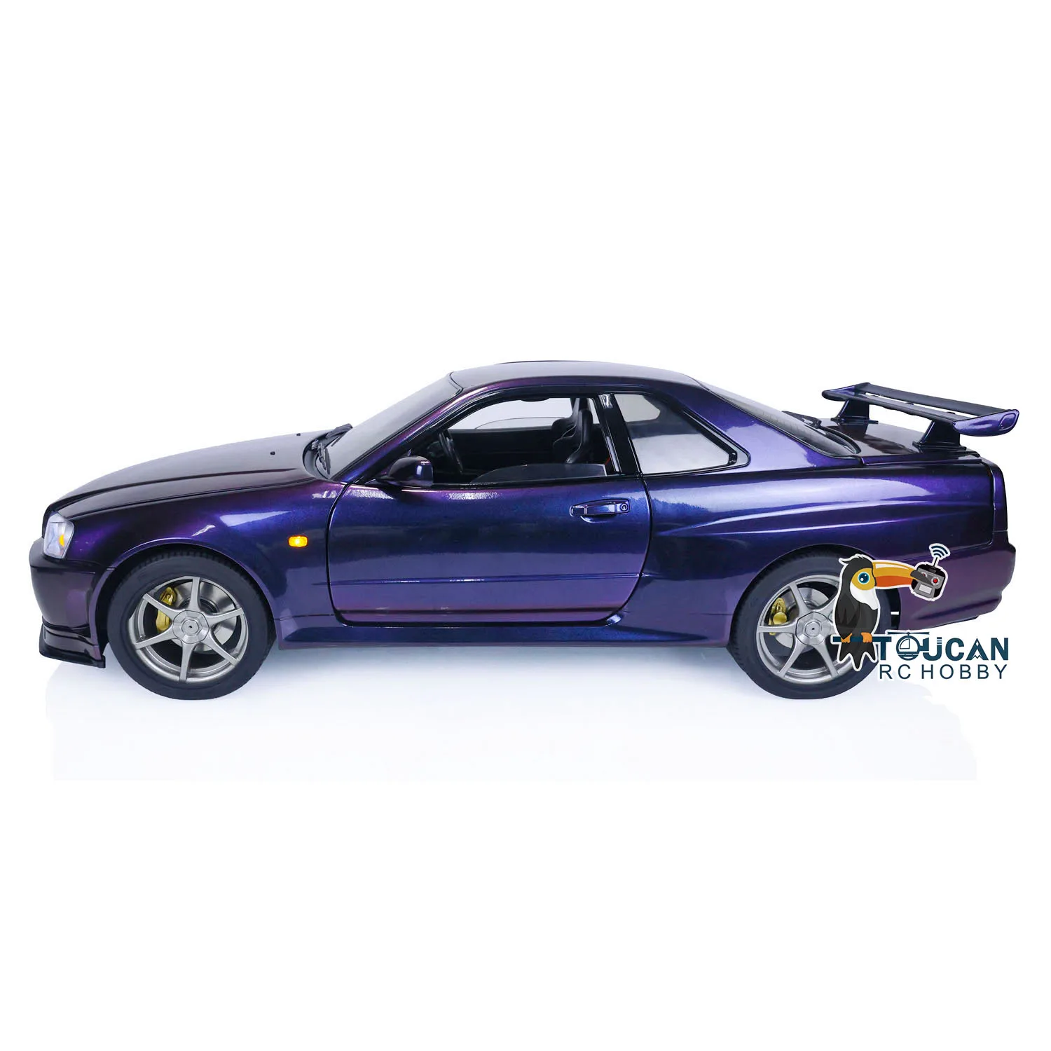 

R34 1/8 Capo RC Drift Car RTR Flysky GT5 Radio Brushed Motor ESC High-Speed Racing Car Model For Adults THZH1505-SMT6