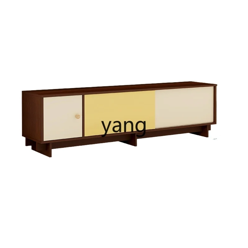 

LTT TV cabinet Large capacity storage floor cabinet Screen projection display Background wall Low cabinet