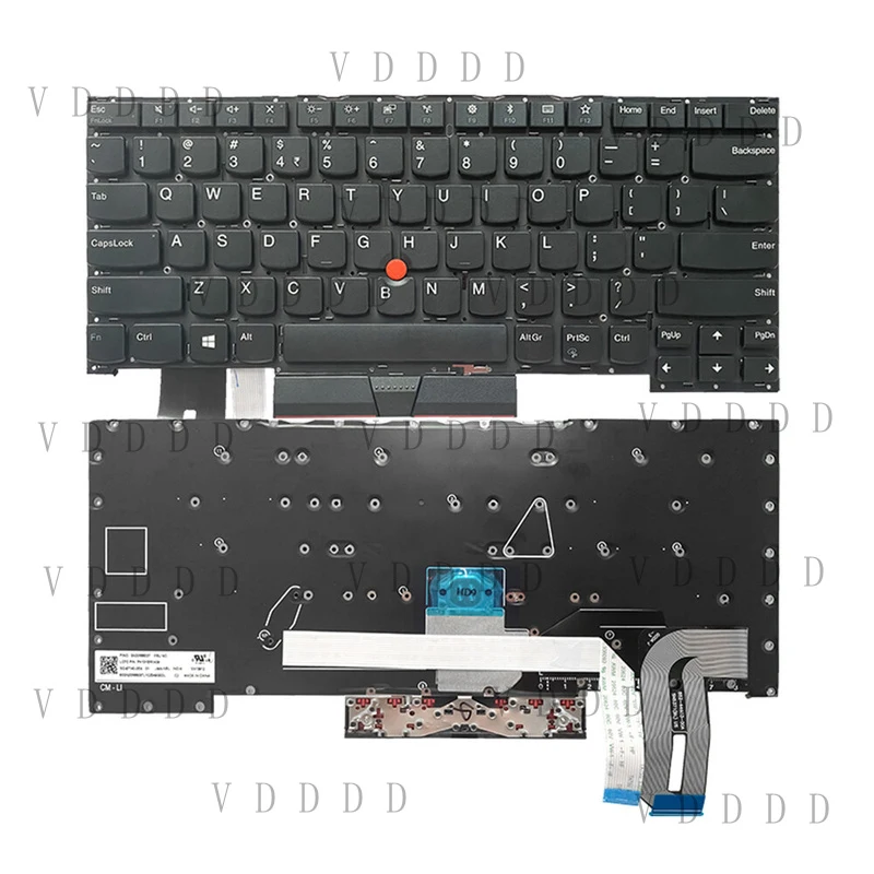 Z  For Lenovo Thinkpad P1 T490S T495S T13s X1 Extreme T14S X1 Laptop Keyboard