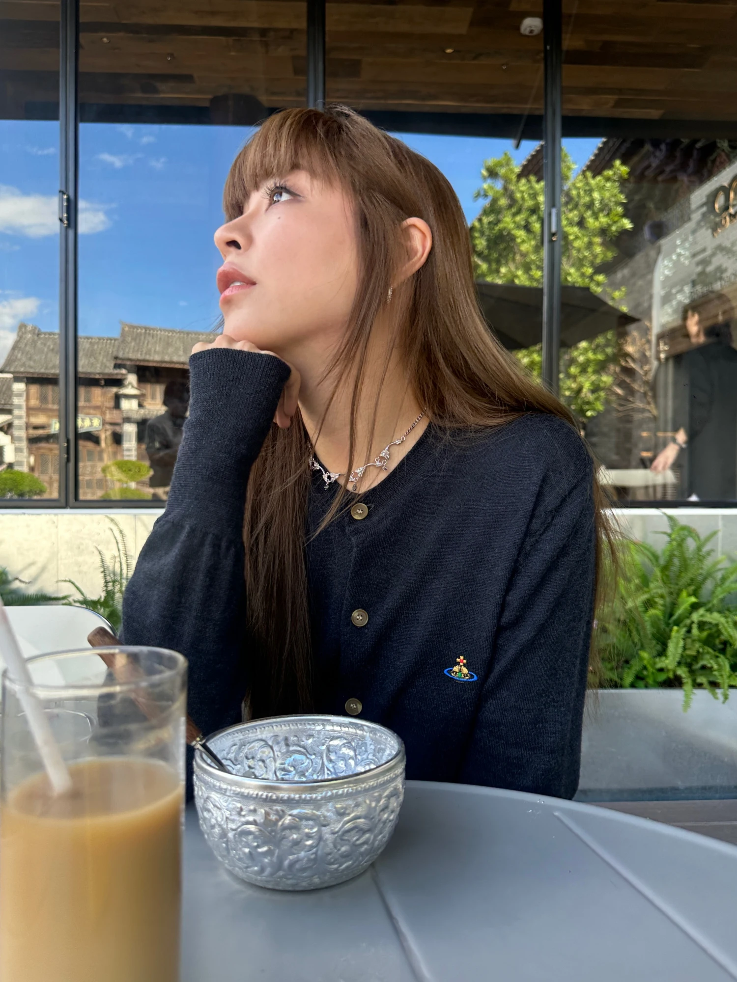 

Ultra-Fine Wool Knitted Cardigan Long Sve Vintage Pl Embroidery Autumn Women's Faion Casual Fit Sle 3ts Star Series