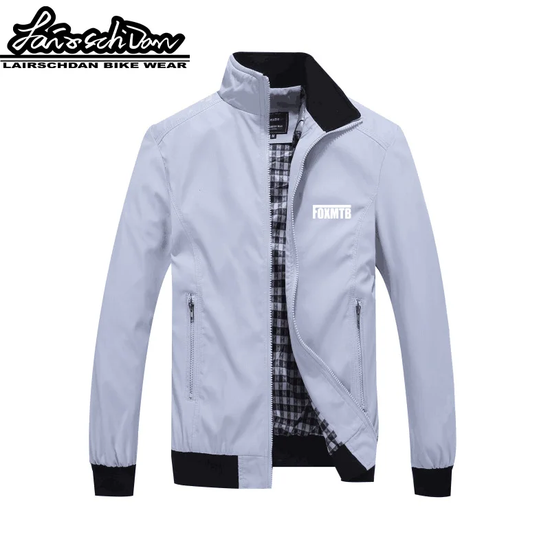 

FOXMTB Men's Windbreaker Hooded Raincoat Cycling Jacket MTB Bike Clothing Outdoor Waterproof Windproof Sport Tactical Outerwer