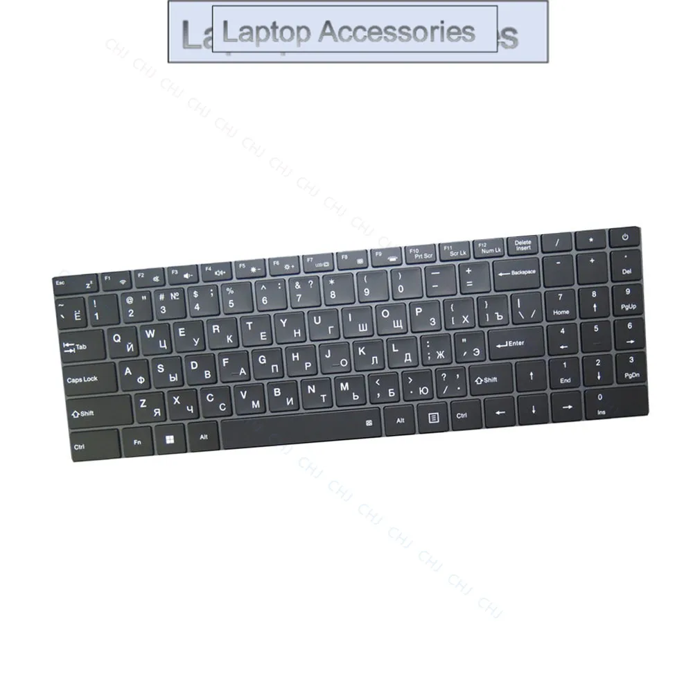 F clavier d'ordinateur portable XS3301041 PRIDE-K4313 anglais US russe RU noir nouveau