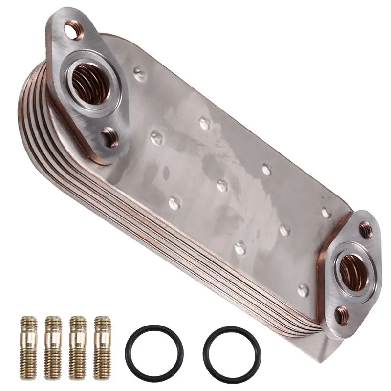 AB96-New 0K55114701 Oil Cooler Designed For Terracan 2.5L 2.9L Diesel Models 09/2004-10/2006 K2700 K3000 2001 Kia Carniv view 3