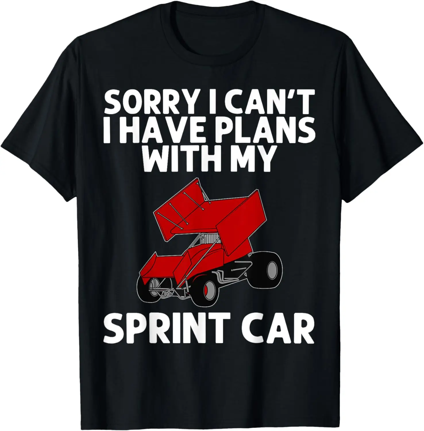 Cool Sprint Car For Men Women Racing Dirt Track Sports Race T-Shirt