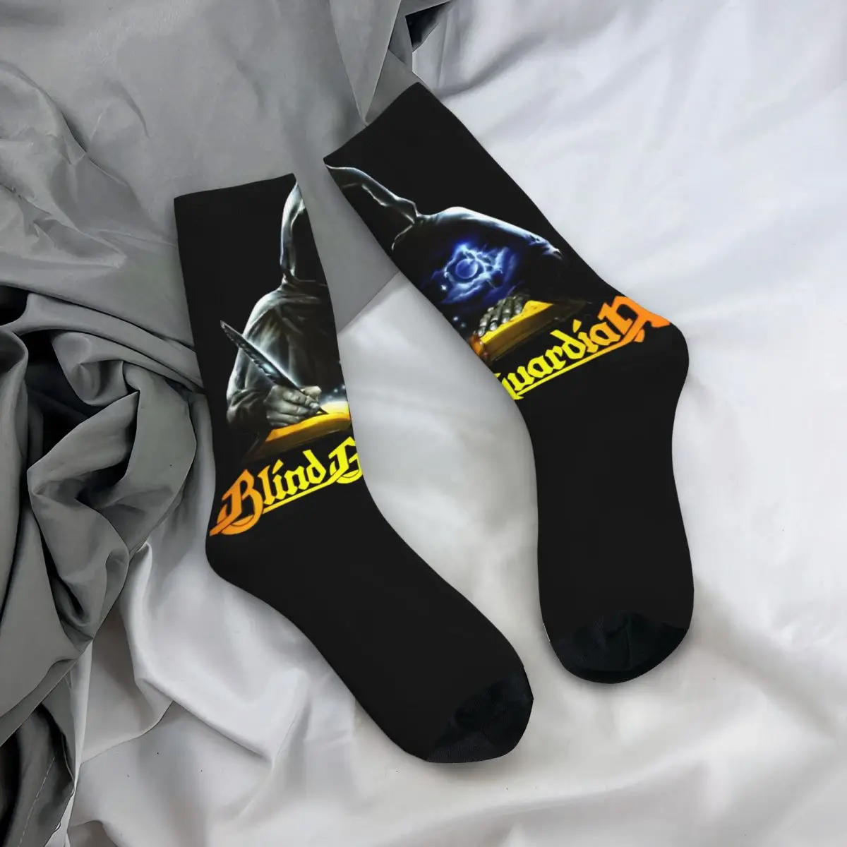 Blind Guardians Socks maskes Kawaii Stockings Couple Breathable Skateboard Socks Spring Graphic Anti-Slip Socks