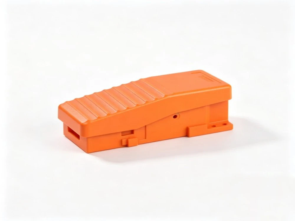 XPER110 Foot Switch Pedal for Industrial Machinery Momentary Switch 1NO+1NC 3A 240V Orange