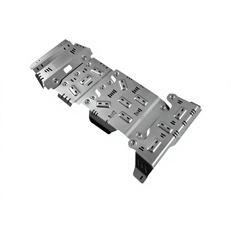 Stable-Ride Underbody Guard Ground-Clearance Design Triple Core Component Protection Alloy Reinforcement Offroad Assembly