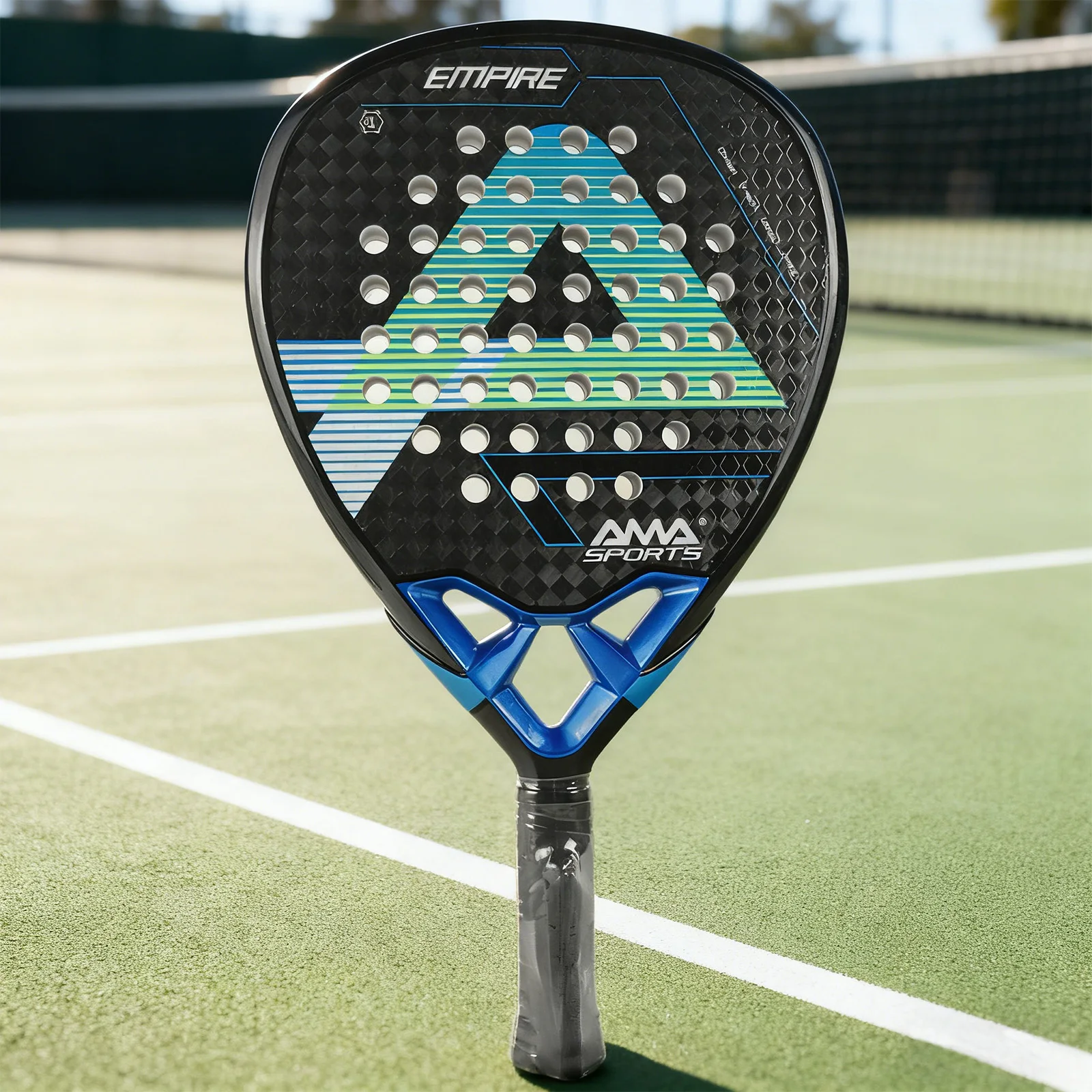 

Carbon Fiber Tennis Racket, Lightweight Racket for Power and Control, Durable Tennis Racket for Training and Match Play