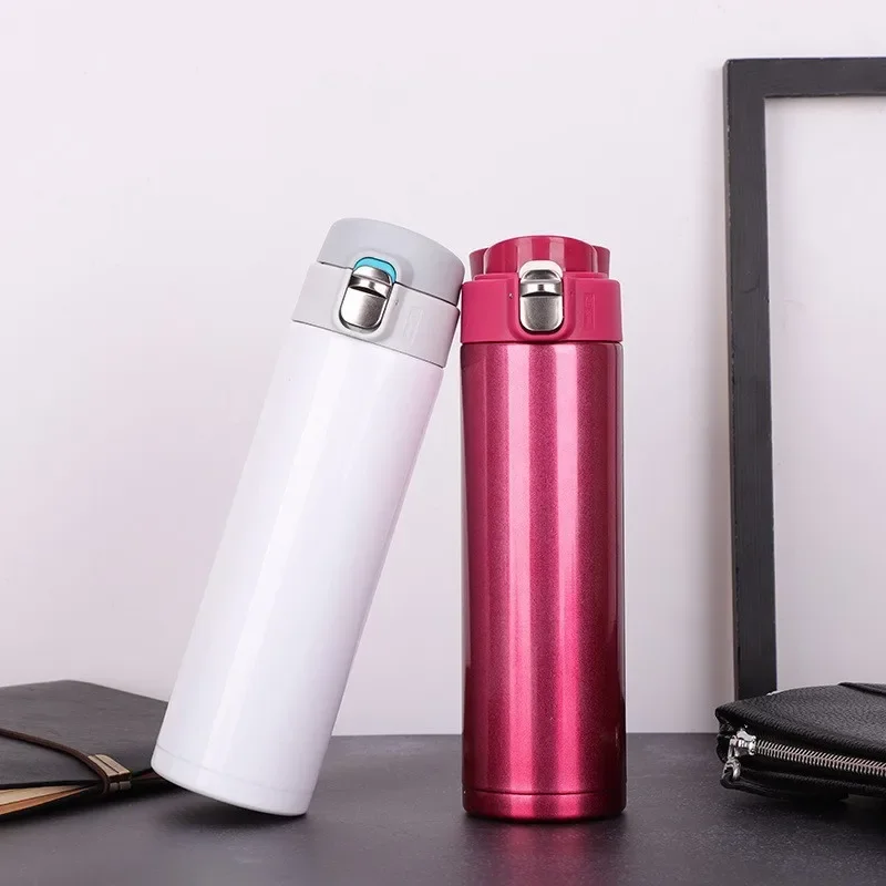 16 Oz Metal Water Bottle Made of 304 Stainless Steel Material BPA Fre Leak Proof and Insulated Cup for Long Lasting Cooling