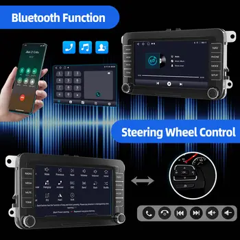 10 最佳銷售 安卓車用收音機高爾夫5 - №5