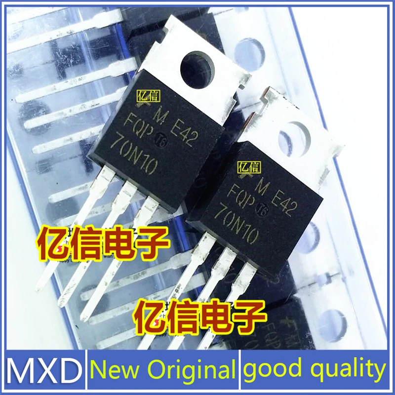 5Pcs/Lot New Original FQP70N10 70A100V Field Effect Mostube N Channel Good Quality In Stock