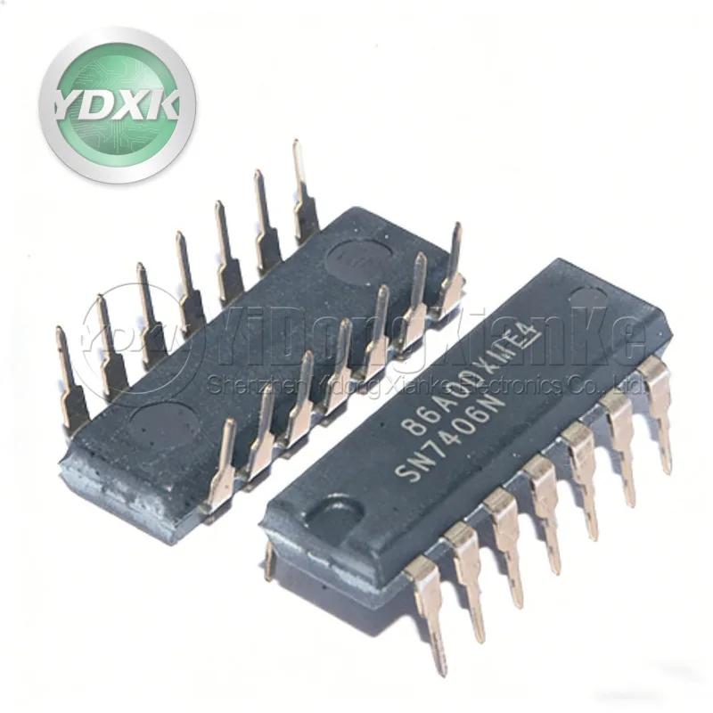 SN7406N DIP14 SN7407N Electronic Components SN74HC02N SN74HC03N SN74HC04N SN74HC10N New Original SN74HC192N