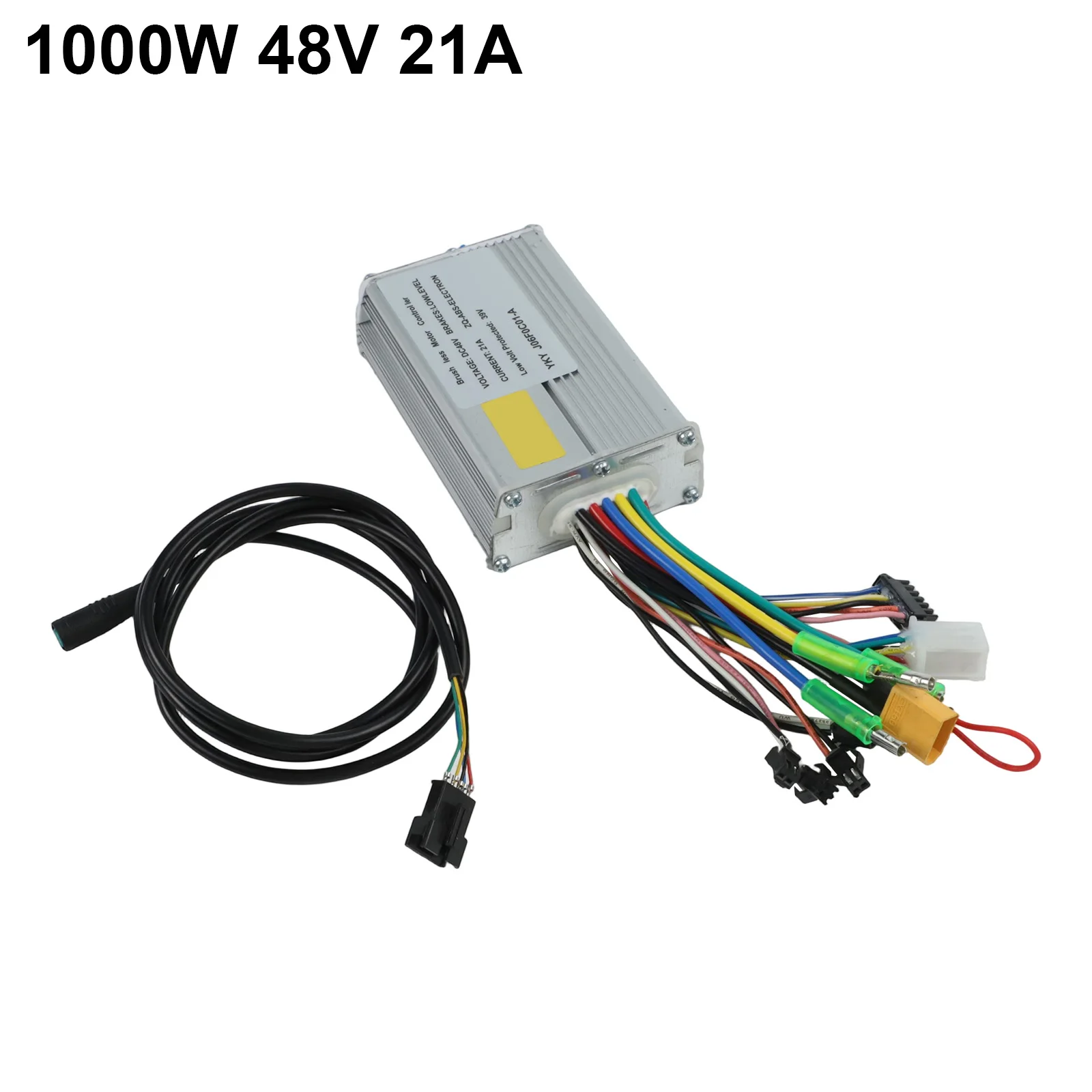

Aluminum Alloy Controller 1000W Brushless Controller 1450mm Display Cable Waterproof Connector 5 Pin Connector