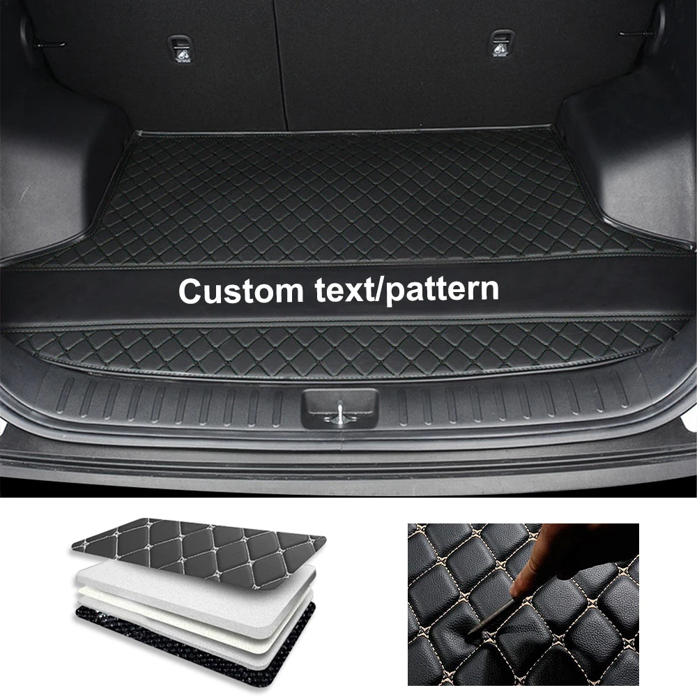 

Custom LOGO Trunk Mat For AITO M5 2022 2023 2024 Car Protector Mat Automotive interior Accessories Trunk Mats Custom Text