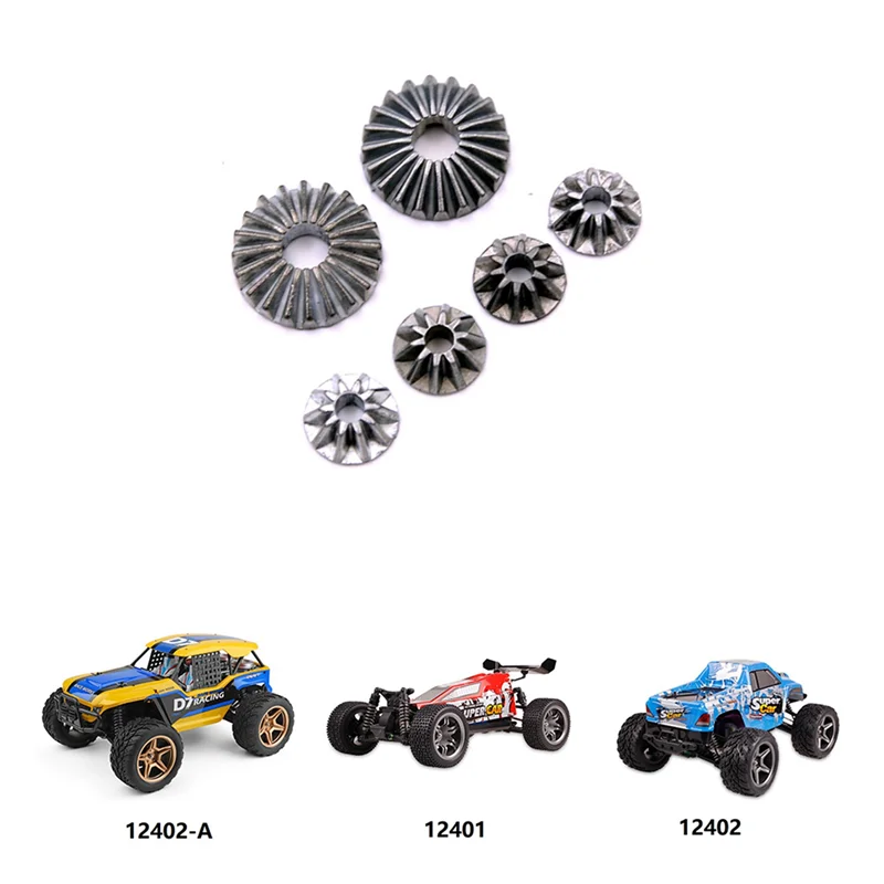 A60durable-4X ترس تفاضلي معدني 12402-A-1952 لـ Wltoys 104009 12402-A 12401 12402 12403 12404 12409 RC قطع غيار السيارات